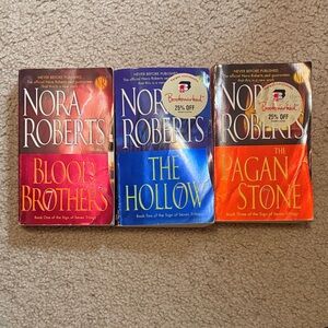 Nora Roberts Trilogy Book Set